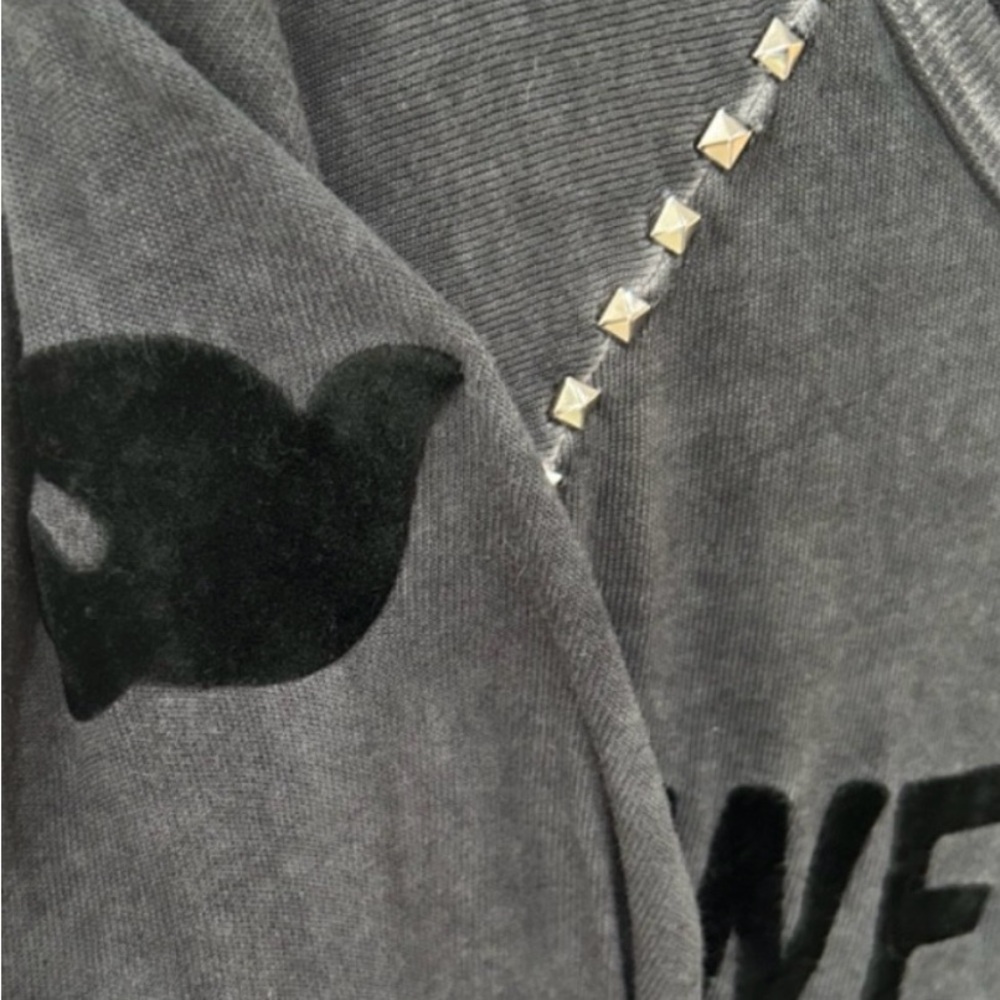 FREECITY Studded Sweatshirt S - Picture 5 of 12